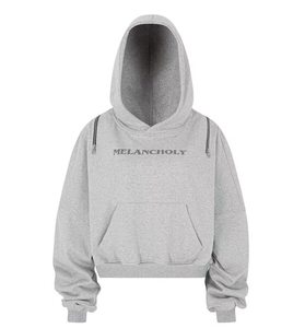 Sudadera con Capucha y Cremallera de Marca Moderna para Hombre y Mujer, Estilo Y2K Gótico Punk Americano Harajuku Retro, Sudadera Extra Grande de Invierno 100% Algodón Felpa XL - Product Image 1