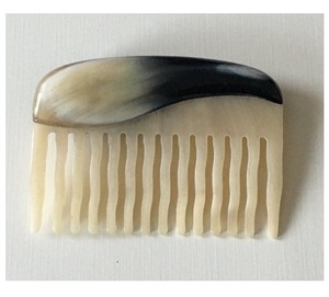 Peine Iónico para Piojos de Cuerno de Búfalo Natural Más Demandado, Peine para Cabello Moderno y Común, Logotipo Personalizado, India - Product Image 6