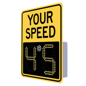 Sécurité routière solaire 50w signe de limite de vitesse numérique détecteur de vitesse de trafic affichage Led panneaux de vitesse radar - Product Image 1