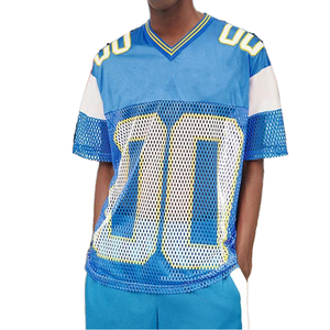 เสื้อฟุตบอล2025สำหรับผู้ใหญ่เสื้อฟุตบอล100% ขนาดใหญ่สไตล์อเมริกันแบบย้อนยุค - Product Image 3