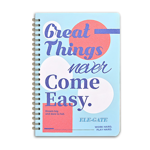 Quaderno a Spirale con Copertina in Carta Glitterata e Bordi Decorati - Product Image 2