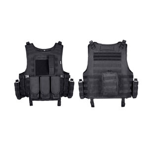 Gilet tactique tendance de qualité supérieure pour adultes Gilet respirant en nylon avec conception d'impression solide pour la saison - Product Image 1