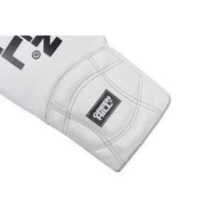 Guantes de Boxeo Rumble de Cuero de 12 oz con Cordones en la Muñeca, Logotipo Personalizado, Cómodos y Elásticos para Kickboxing y MMA, Patrón Impreso - Product Image 6