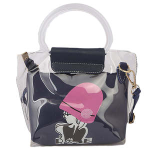 กระเป๋าสะพายไหล่เด็กผู้หญิง 002 -สีกรมท่า - Product Image 2