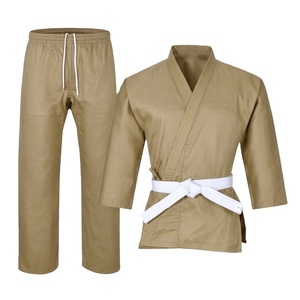 ชุดคาราเต้ ออกแบบโลโก้ส่วนตัว ผ้าฝ้าย 100% 240 กรัม ผ้าเนื้อยืด ระบายอากาศได้ดี กางเกงขาสั้น คุณภาพพรีเมียม ชุดคาราเต้สำหรับศิลปะการต่อสู้ - Product Image 1