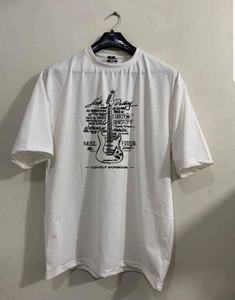 T-shirts en coton pour hommes, mode estivale personnalisable, dernier design avec logo vierge pour le titre, tissu inclus - Product Image 2