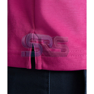 Nouveau modèle de polo décontracté pour hommes 100% coton T-shirt polo évacuant l'humidité avec couleur et logo personnalisés - Product Image 5