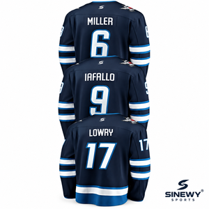 SINEWY SPORTS Camiseta de Hockey sobre Hielo para Hombre, Personalizada, Sublimada, sin Mangas, Transpirable, de Malla de Poliéster, Uniformes con Números de Equipo en la Parte Delantera - Product Image 1