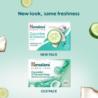 Savon de concombre et de noix de coco Himalaya Herbals 125g (lot de 6)