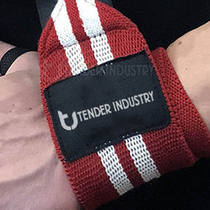 Muñequeras de neopreno de calidad superior Muñequeras de fitness transpirables con logotipo personalizado para entrenamiento de gimnasia - Product Image 6