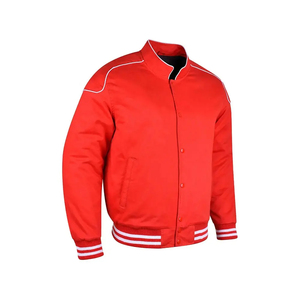 Blouson aviateur universitaire de baseball à col montant pour hommes imperméable coupe-vent respirant vêtements d'extérieur d'hiver - Product Image 3