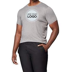 Chemises d'entraînement pour hommes athlétique course Gym séchage rapide à manches courtes Performance évacuation de l'humidité t-shirt - Product Image 1