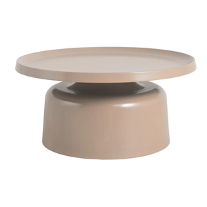 Meubles à la mode sur mesure brillant poudre enduit café Tavle meubles de salon de style moderne Table d'appoint de luxe - Product Image 5