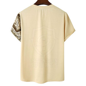 Bajo MOQ Estilo único Hombres Camisetas Ropa de verano Hombres Camisetas Logotipo personalizado Impresión Hombres Camisetas - Product Image 2