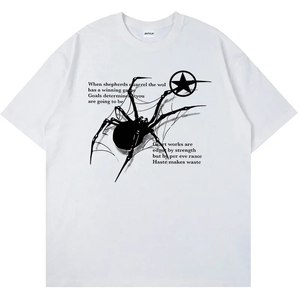 T-shirts pour hommes imprimés surdimensionnés 100% coton - Product Image 2