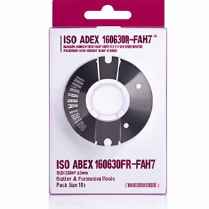 Inserto de Fresado ISO ADEX 160630FR-FAHF7, Color Plateado, Diámetro del Orificio 4.5mm, Herramientas de Corte y Conformado, Paquete de 10 - Product Image 2