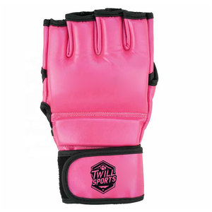 Guantes de MMA de Cuero de Alta Calidad, Fabricados en Pakistán, Impermeables, con Cierre de Gancho y Bucle Ajustable, Personalizables, Precio Bajo por Volumen - Product Image 2