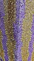 Tissu de dentelle perlée classique détaillant floral broderie artisanale écologique pour les filles Lehenga concevant des occasions élégantes