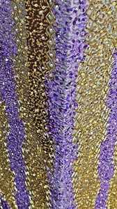 Tissu de dentelle perlée classique détaillant floral broderie artisanale écologique pour les filles Lehenga concevant des occasions élégantes - Product Image 2