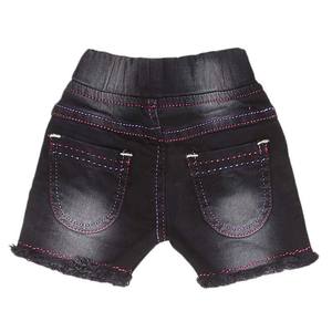 Pantalones cortos para niñas recién nacidas (G-26) - Negro - Product Image 2