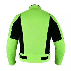 Textil motocicleta Hivis negro verano malla transpirable CE armadura moto chaqueta pantalón traje Cordura, invierno, chaquetas de motocicleta - Product Image 4