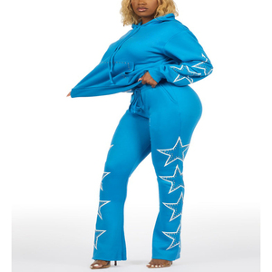 Ensemble de survêtement pour femmes, jogging, ensemble de détente, tenue de sport confortable, respirante, pour les voyages décontractés, le fitness - Product Image 5