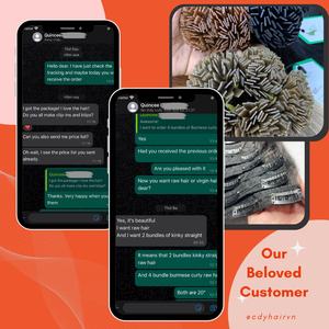 Wholesale <b>Price</b> 100% Raw Burmese Curly Bundles Hair Extensions 100% Vietnamese Unprocessed Human Hair - Product Image 6