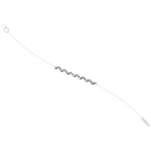 สร้อยข้อมือเทนนิสเพชรสำหรับผู้หญิงสร้อยข้อมือทอง14K สุดหรูเหมาะสำหรับเป็นของขวัญ - Product Image 2