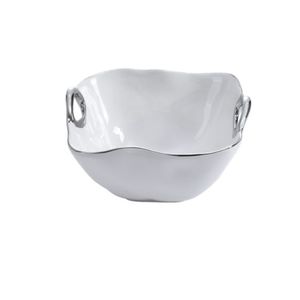 Bol à servir Cello Julia en chocolat noir ou au lait pour contenir des garnitures comme la mousse, la crème glacée, les fruits ou les bonbons - Product Image 4