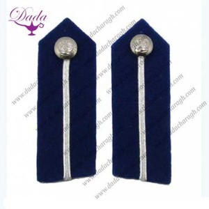 Chất lượng cao thêu ren tùy chỉnh gorget cổ áo phù hiệu cho Tướng brigadiers & Đại Tá đồng phục-sinh thái thân thiện handmade - Product Image 5