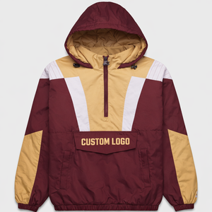 Chaqueta Cortavientos Ligera para Hombre, Logotipo Personalizado, Resistente al Viento e Impermeable, Informal para Exteriores, con Cierre, Servicio OEM Disponible - Product Image 1