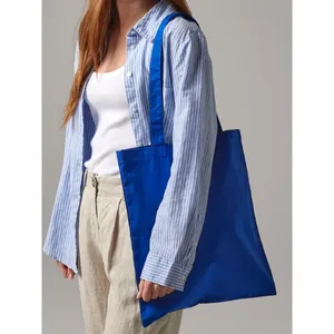 Sac fourre-tout en coton biologique de qualité supérieure, sac de courses durable, sac fourre-tout en coton de qualité supérieure pour la promotion - Product Image 4