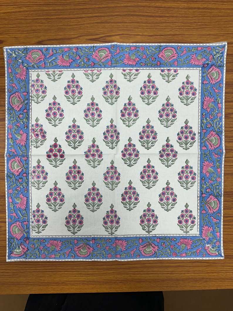 Ruddy Blue, Pink and Green