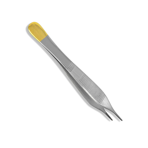 Pinces anatomiques de dissection Adson Brown, manuelles, réutilisables, argentées, instruments chirurgicaux de haute qualité pour la chirurgie générale - Product Image 6