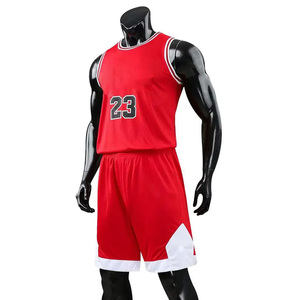 Maillot de basket respirant pour hommes, logo personnalisé, uniforme pour jeunes, nouveau style, vêtements de sport, kit de basket d'équipe à séchage rapide, vente en gros - Product Image 2