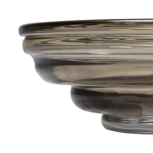 Handcrafted Heavy Glass Bowl Vase for Home Decor, Centerpieces, and Elegant Flower Display - Product Image 4