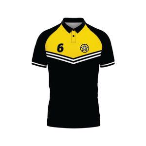 Solid Pattern 100% Cotton and High Quality Polyester Golf Jersey Custom Embroidered Logo Eco-Friendly for <b>Polo</b> <b>Shirt</b> - Product Image 1