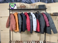 Mantel musim dingin kualitas tinggi jaket bulu modis untuk pria dan wanita grosir pakaian bekas Musim Dingin bantalan katun hangat
