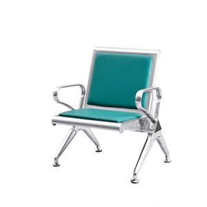 Sillas Resistentes de Acero Inoxidable 304 para Sala de Espera, Banco de Tres Plazas para Aeropuerto, Hospital, Escuela, Áreas Públicas - Product Image 2