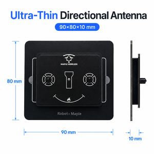 เสาอากาศแบบแผง Maple Wireless 2.4GHz 9dBi แบบกำหนดทิศทาง หัวต่อ SMA RP SMA เสาอากาศกำลังขยายสูง สำหรับการสื่อสารไร้สาย FPV RC - Product Image 3