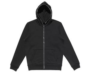 Sudadera de invierno unisex de peso pesado con logotipo en relieve personalizado, forro polar francés de algodón con cremallera, ropa de calle para hombres y mujeres - Product Image 1