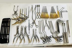 Juego de laparotomía ortopédica de acero inoxidable, kit de cirugía con tijera quirúrgica, instrumento quirúrgico básico, juego de laparotomía - Product Image 3