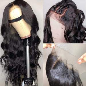 4x4 peluca humana Remy recta cierre frontal de encaje 150% prearrancado Destiny Virgin para mujeres negras 150% Destiny Virgin Cierre de encaje - Product Image 2