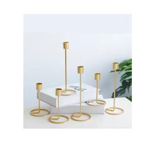 Latest Decorative Metal Candle Holder With Gold-Plated Hot Selling Home Decorative <b>Lighting</b> Candle Holder Candle Stand On-<b>Sale</b> - Product Image 3