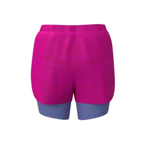 Shorts de course pour femmes avec logo, en spandex, Hot Shorts Sunrise Almond, taille XS - Product Image 4