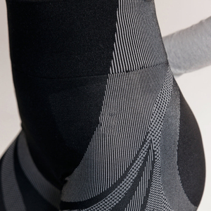 Leggings de sport pour femmes, taille mi-haute, sans couture, longueur intégrale, prix d'usine direct, personnalisables, solides, pour le yoga, la salle de sport, l'entraînement et le fitness - Product Image 4