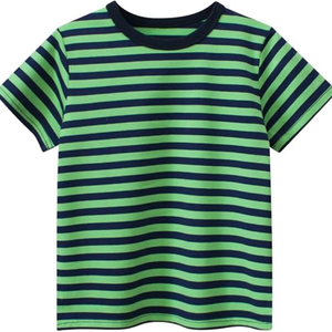 Enfant en bas âge garçon tricoté coton t-shirt personnalisé Applique Boutique vêtements été enfants garçon vêtements chemises fabriquées au Bangladesh - Product Image 6