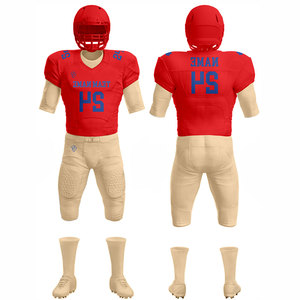 Camiseta Deportiva de Fútbol Americano para Hombre, 100% Poliéster, con Logotipo Personalizado, Impresión por Transferencia de Calor, Bordado, Nuevo Estilo, Color Sólido - Product Image 6