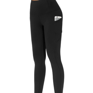 Leggings de yoga à taille haute pour femmes pour Fitness Gym Leggings de compression sans coutures Leggings d'entraînement Slim Fit avec taille élastique - Product Image 3