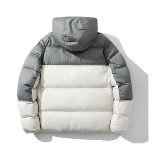OEM 2024 High Quality Custom Puffer Jacket Winter <b>Quilted</b> Windbreaker Padded Two Tone Jacket Waterproof Bubble Jackets <b>for</b> Men - Product Image 2